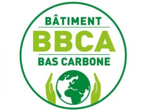 Vizcab : logo bâtiment BBCA bas carbone