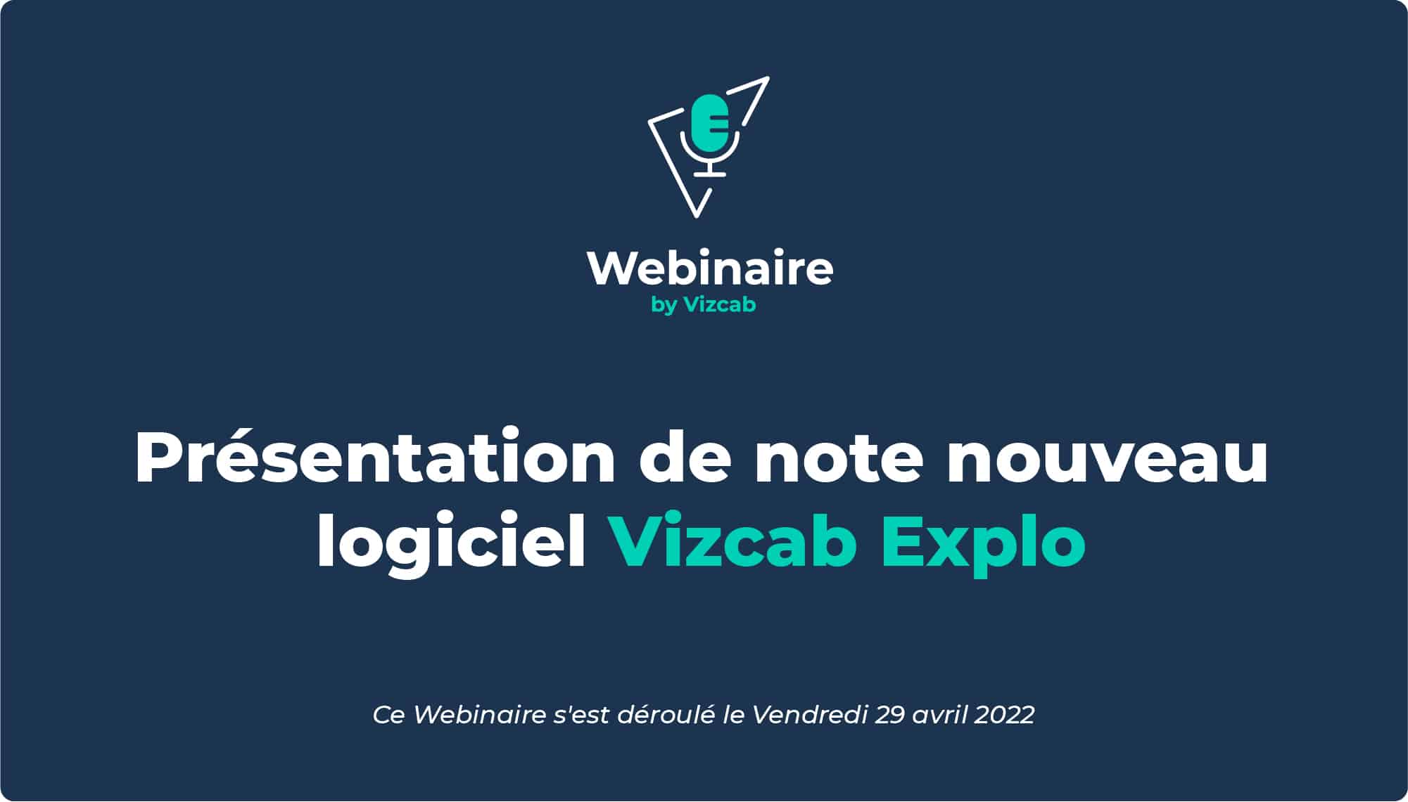Vizcab : Webinaire : présentation du logiciel Vizcab Explo