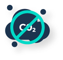 Vizcab : "icone CO² barré"