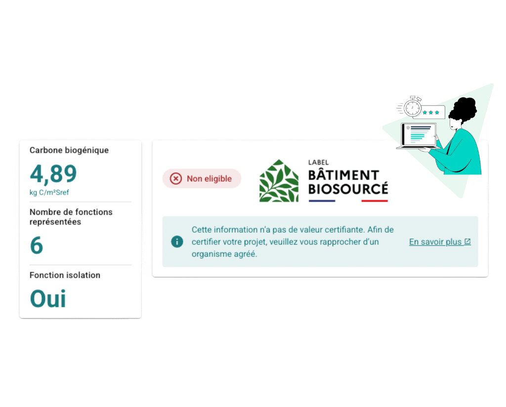 Label Batiment Biosourcé