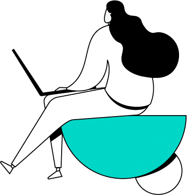 Vizcab : Illustration femme dans la construction ACV