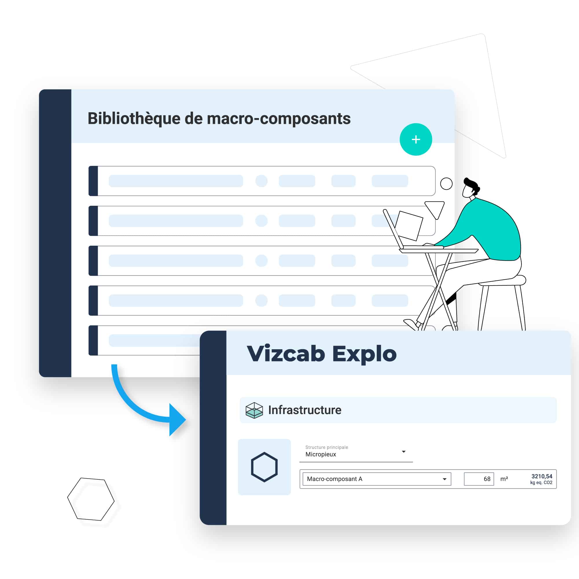 Vizcab : Explo Bibliotheque Macro Composants Robuste Complet