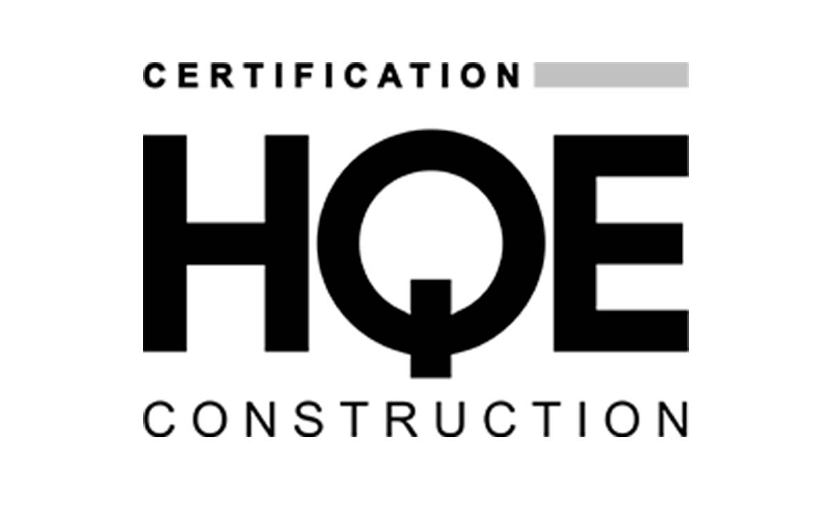 Vizcab : logo Certification HQE Construction