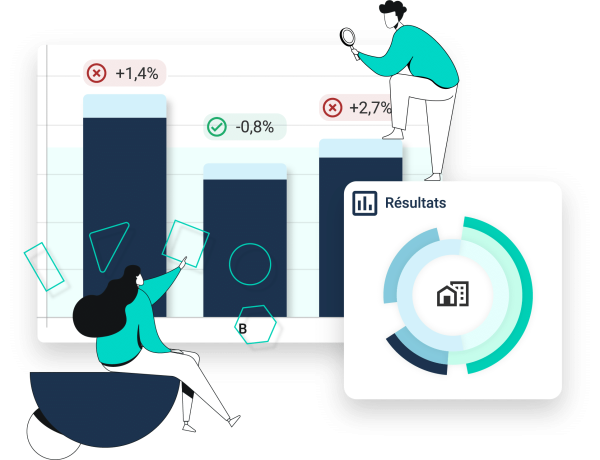 Vizcab : Explo, comparer les résultats carbone