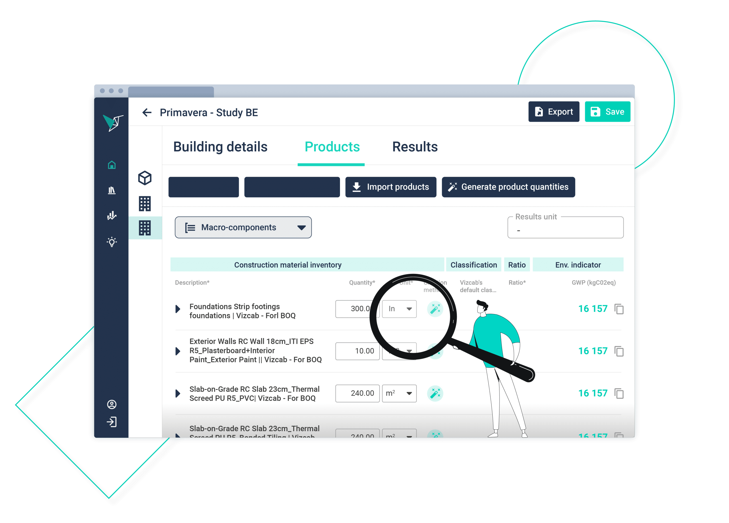 Vizcab LCA with dgnb compliance